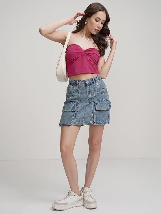 Women's talkies bandeau top - Image 6