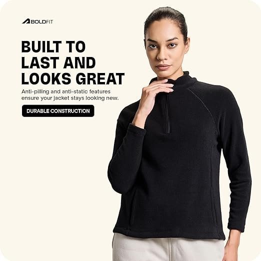 Women's sweatshirts for women stylish jacket for women winter wear sweaters for women stylish winter wear for women stylish zipper fleece pullover for women winter jacket for women thermal top wear - Image 5