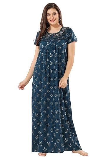 Women's soulemo women's printed alpine nighty 1673
