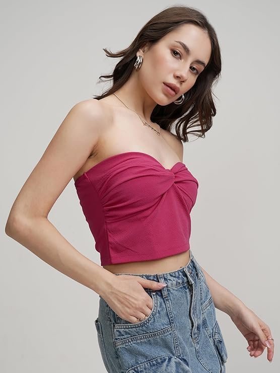 Women's talkies bandeau top - Image 4