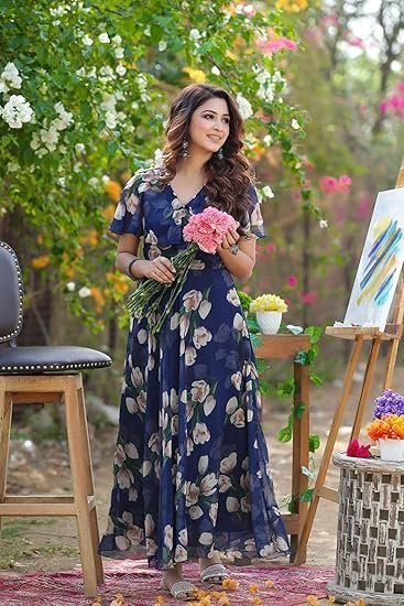 Women's shasmi women maxi gown - Image 4