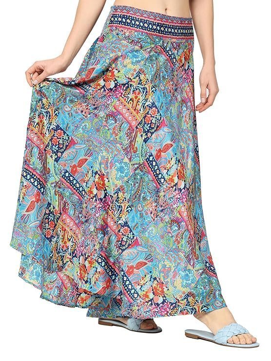 Women's ke kanha exports skirt for woman | women skirts skirt perfect for beach | summer top | boho | short & long skirt | stylish lehenga type
