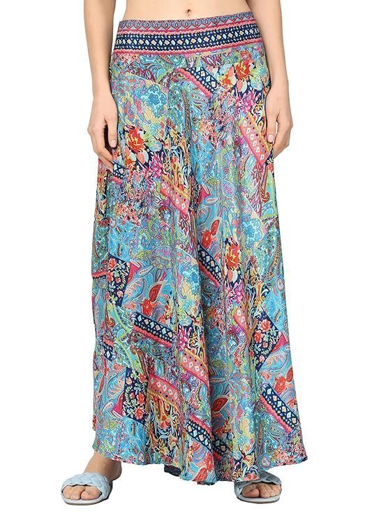 Women's ke kanha exports skirt for woman | women skirts skirt perfect for beach | summer top | boho | short & long skirt | stylish lehenga type - Image 3
