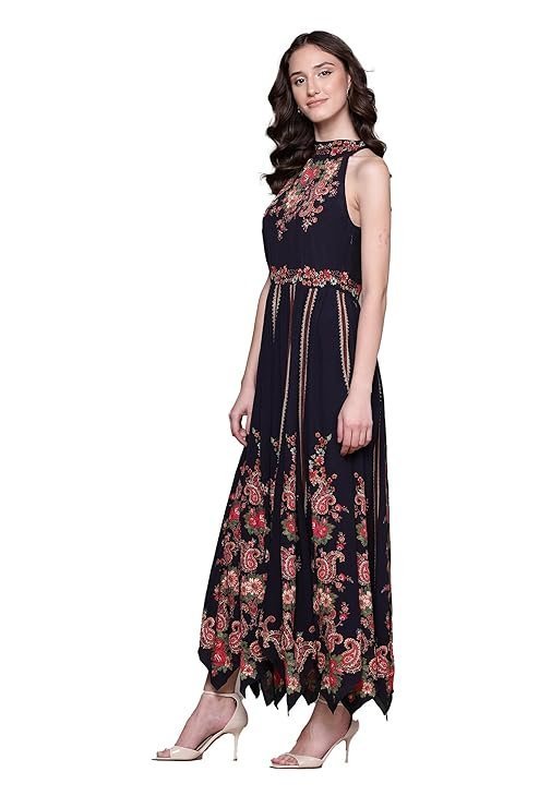 Black Marquet Maxi Dress - Image 2