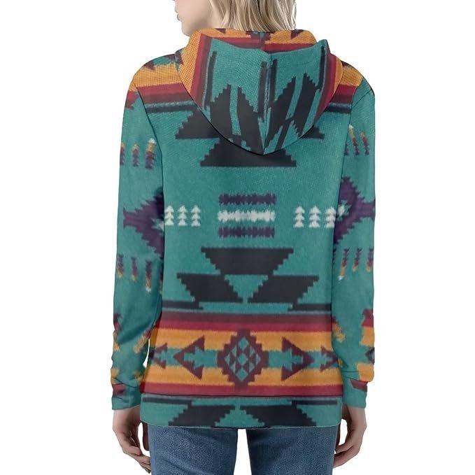 Women's Zip Up Hoodie Hooded Sweatshirt Casual Oversize Long Sleeves Hoodie Full Zipper Tops Activewear XS-5XL - Image 3